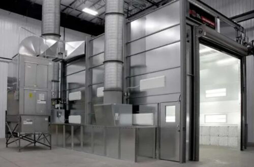 What Airflow Design Makes an Industrial Paint Booth Most Effective